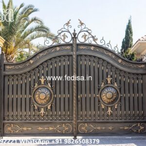 Iron Pipe Gate Design Catalogue, Safety Grill Design For Compound Wall Ms Gate Fabrication | Entrance Gates Design