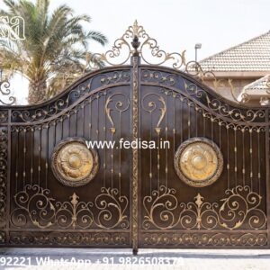 Normal Gate Design, Double Door Steel Gate Design Ms Gate Fabrication | Entrance Gates Design