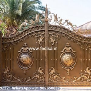Normal Gate Design, Factory Main Gate Design Ms Gate Fabrication | Entrance Gates Design