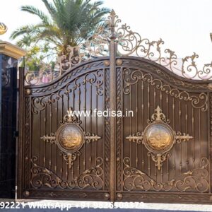 Wooden Gate Design For Home, Modern Gate Design 2026 Ms Gate Fabrication | Entrance Gates Design