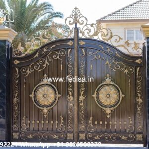 Ss Main Gate, Steel Fence Gate Design Ms Gate Fabrication | Entrance Gates Design