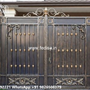 Iron Main Gate Design 2060, Latest Steel Gate Design 2026 Ms Gate Fabrication | Entrance Gates Design