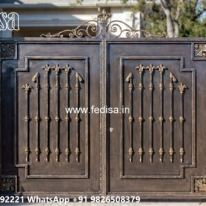 Ss Main Gate, Wheel Gate Design Ms Gate Fabrication | Entrance Gates Design