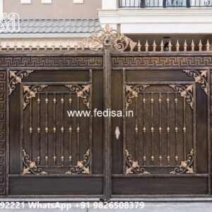Iron Main Gate Design 2061, Iran Main Gate Design Ms Gate Fabrication | Entrance Gates Design