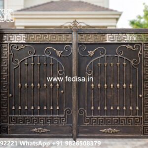 Men Gate Ke Design, Channel Gate Colour Ms Gate Fabrication | Entrance Gates Design