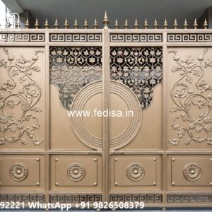 Grill Gate Colour, Steel Gate Single Door Price Ms Gate Fabrication | Entrance Gates Design