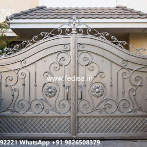 Main Entrance Gate Design, Loha Gate Colour Ms Gate Fabrication | Entrance Gates Design