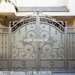 Factory Gate Design, Modern Iron Pipe Gate Ms Gate Fabrication | Entrance Gates Design