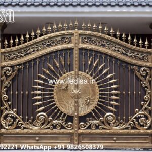 Iron Main Gate Design 2068, Loha Main Gate Design Ms Gate Fabrication | Entrance Gates Design