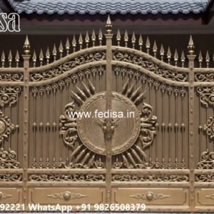 Wooden Gate Design For Home, Beautiful Main Gate Design Ms Gate Fabrication | Entrance Gates Design