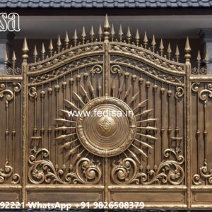 Iron Main Gate Design 2069, Steel Ke Fancy Gate Ms Gate Fabrication | Entrance Gates Design