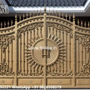 Wooden Gate Design For Home, Boundary Gate Ka Design Ms Gate Fabrication | Entrance Gates Design