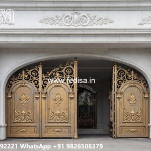 Iron Main Gate Design 2071, 12 Feet Gate Design Ms Gate Fabrication | Entrance Gates Design
