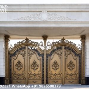 Main Entrance Gate Design, Steel Gate Single Palla Ms Gate Fabrication | Entrance Gates Design