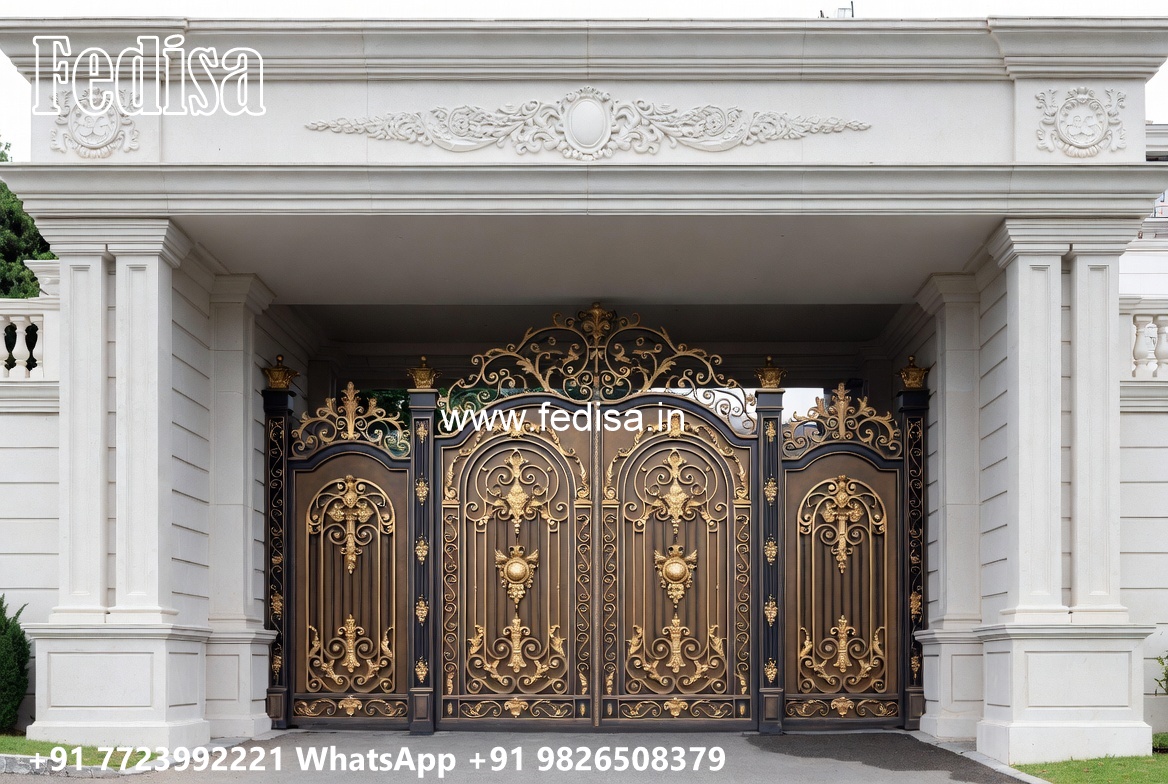 Ss Main Gate, Modern Wrought Iron Gates Ms Gate Fabrication | Entrance Gates Design