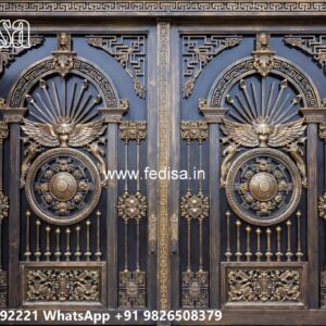 Grill Gate Colour, 7 Feet Gate Design Ms Gate Fabrication | Entrance Gates Design
