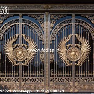 Main Entrance Gate Design, Best Front Gate Design Ms Gate Fabrication | Entrance Gates Design