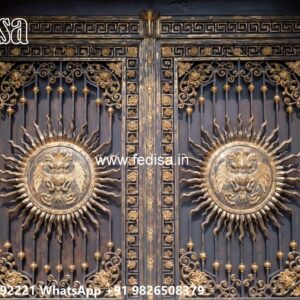 Grill Gate Colour, Simple Gate Roof Design Ms Gate Fabrication | Entrance Gates Design