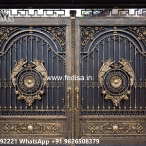Wooden Gate Design For Home, Best House Gate Design Ms Gate Fabrication | Entrance Gates Design