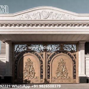 Grill Gate Colour, 6 Feet Main Gate Design Ms Gate Fabrication | Entrance Gates Design
