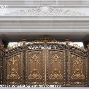 Men Gate Ke Design, Sliding Gate With Small Gate Ms Gate Fabrication | Entrance Gates Design