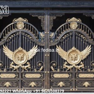 Ss Main Gate, Main Gate Design 8 Feet Ms Gate Fabrication | Entrance Gates Design