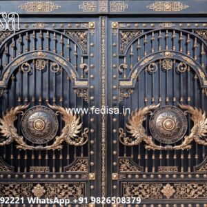 Iron Pipe Gate Design Catalogue, Main Gate Sliding Door Ms Gate Fabrication | Entrance Gates Design