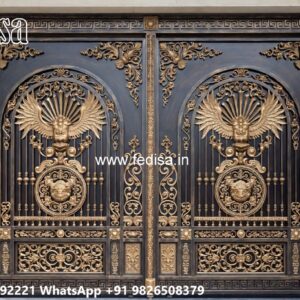 Main Entrance Gate Design, Ss Get Dijain Ms Gate Fabrication | Entrance Gates Design