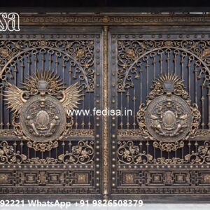 Grill Gate Colour, Stainless Steel Sliding Gate Design Ms Gate Fabrication | Entrance Gates Design
