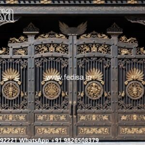 Men Gate Ke Design, Single Gate Designs For Homes Ms Gate Fabrication | Entrance Gates Design