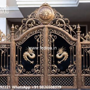 Factory Gate Design, Indian Gate Design For House Ms Gate Fabrication | Entrance Gates Design