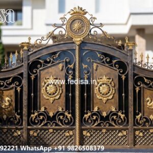 Main Entrance Gate Design, Laser Cutting Main Gate Ms Gate Fabrication | Entrance Gates Design