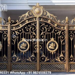 Iron Main Gate Design 2086, Top Gate Design Ms Gate Fabrication | Entrance Gates Design