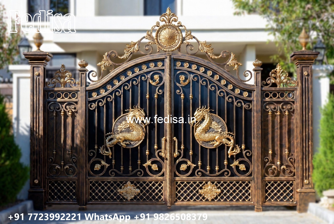 Factory Gate Design, Steel Gate Design Price Ms Gate Fabrication | Entrance Gates Design