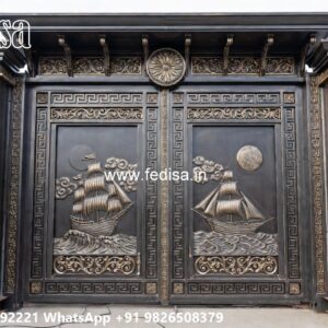 Main Entrance Gate Design, Custom Gate Designs Ms Gate Fabrication | Entrance Gates Design