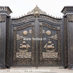 Ss Main Gate, Front Iron Gate Design For Home Ms Gate Fabrication | Entrance Gates Design