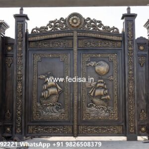 Wooden Gate Design For Home, 4 Foot Gate Design Ms Gate Fabrication | Entrance Gates Design