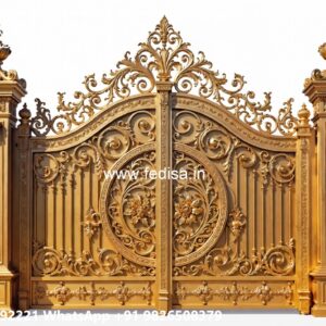 Grill Gate Colour, Gate Steel Price Ms Gate Fabrication | Entrance Gates Design