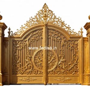 Wooden Gate Design For Home, Maharaja Gate Design For Home Ms Gate Fabrication | Entrance Gates Design