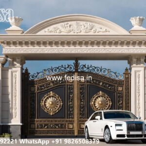Iron Main Gate Design 2103, Rod Gate Design Ms Gate Fabrication | Entrance Gates Design