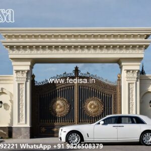 Wooden Gate Design For Home, Outdoor Main Gate Design Ms Gate Fabrication | Entrance Gates Design