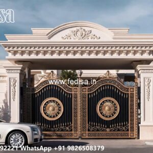 Normal Gate Design, Steel Gate Glass Design Ms Gate Fabrication | Entrance Gates Design