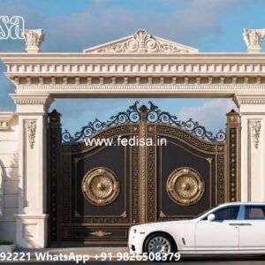 Factory Gate Design, New Fancy Gate Ms Gate Fabrication | Entrance Gates Design