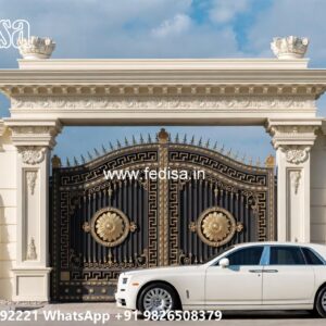 Main Entrance Gate Design, Modern Metal Gate Design Ms Gate Fabrication | Entrance Gates Design
