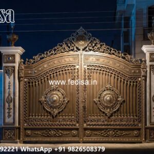 Factory Gate Design, Metal Gate Door Design Ms Gate Fabrication | Entrance Gates Design