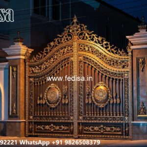 Men Gate Ke Design, Main Gate Sliding Door Design Ms Gate Fabrication | Entrance Gates Design