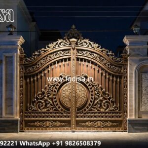 Iron Main Gate Design 2109, Best Main Gate Colour Ms Gate Fabrication | Entrance Gates Design