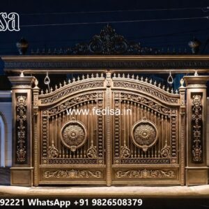 Ss Main Gate, Modern Gate Post Design Ms Gate Fabrication | Entrance Gates Design