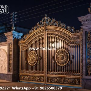 Wooden Gate Design For Home, Wood Gate Construction Ms Gate Fabrication | Entrance Gates Design