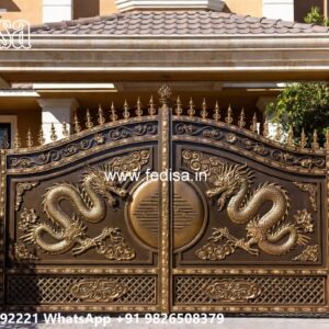 Men Gate Ke Design, Steel Gate Design 4 Feet Ms Gate Fabrication | Entrance Gates Design